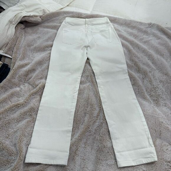 Talbots Heritage Straight White Jeans size 4P - Picture 7 of 12